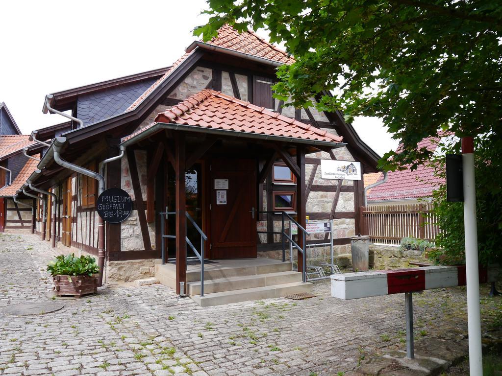 Hotel Café im Hof Streufdorf Exterior foto