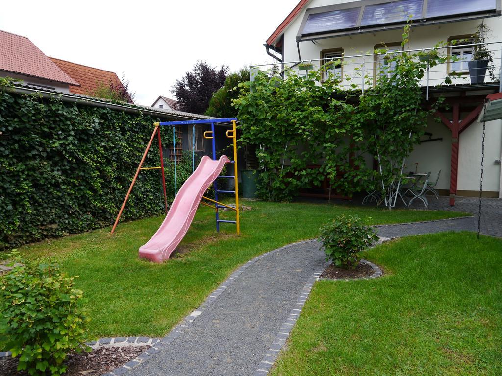 Hotel Café im Hof Streufdorf Exterior foto