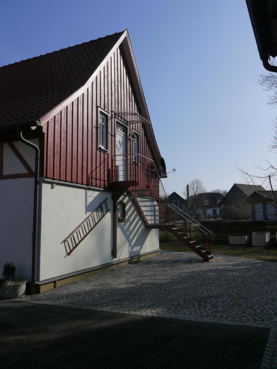 Hotel Café im Hof Streufdorf Exterior foto
